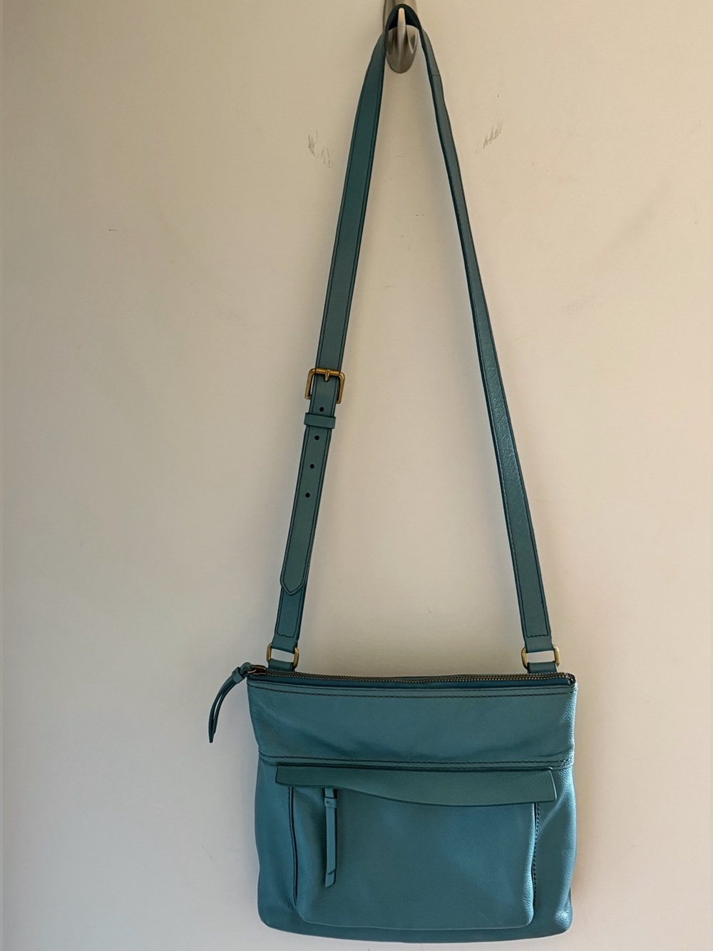 Fossil Leather Crossbody Bag